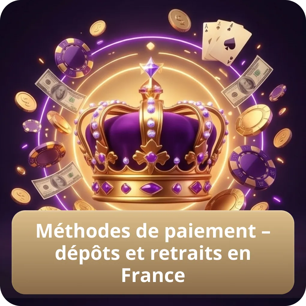 Méthodes de paiement – dépôts et retraits en France